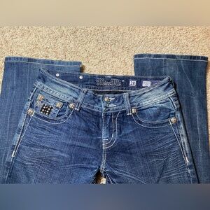 Miss Me Women's Dark Blue Boot Cut Jeans